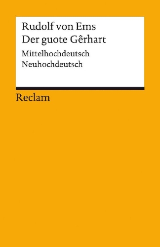 Buchcover und Innenansicht für das Buch: Der guote Gêrhart / Der gute Gerhart