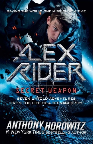 Buchcover und Innenansicht für das Buch: Alex Rider: Secret Weapon