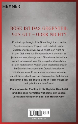 Buchcover und Innenansicht für das Buch: Böse