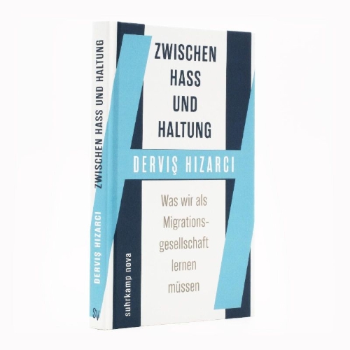 Buchcover und Innenansicht für das Buch: Zwischen Hass und Haltung
