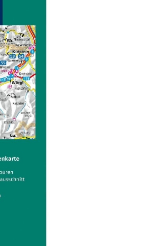 Buchcover und Innenansicht für das Buch: KOMPASS Wanderführer Achensee, Karwendel, Brandenberger Alpen, Rofan, 55 Touren mit Extra-Tourenkarte