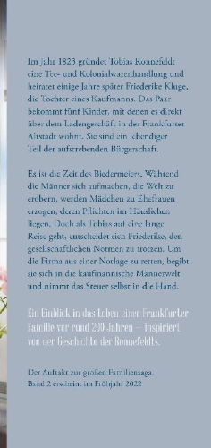 Buchcover und Innenansicht für das Buch: Die Teehändlerin