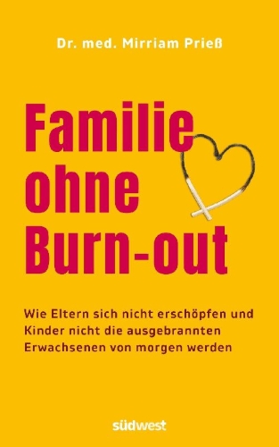 Buchcover und Innenansicht für das Buch: Familie ohne Burn-out