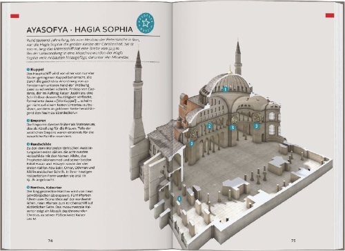 Buchcover und Innenansicht für das Buch: Baedeker Reiseführer Istanbul