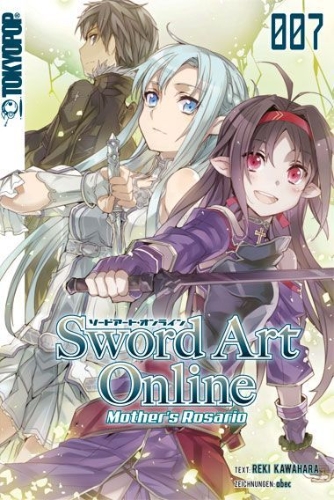 Buchcover und Innenansicht für das Buch: Sword Art Online - Novel 07
