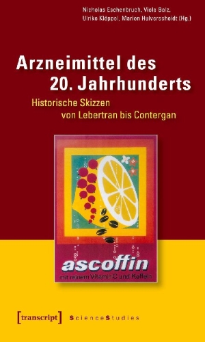 Buchcover und Innenansicht für das Buch: Arzneimittel des 20. Jahrhunderts