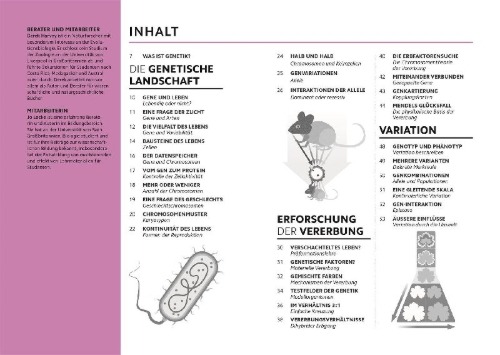 Buchcover und Innenansicht für das Buch: SIMPLY. Genetik