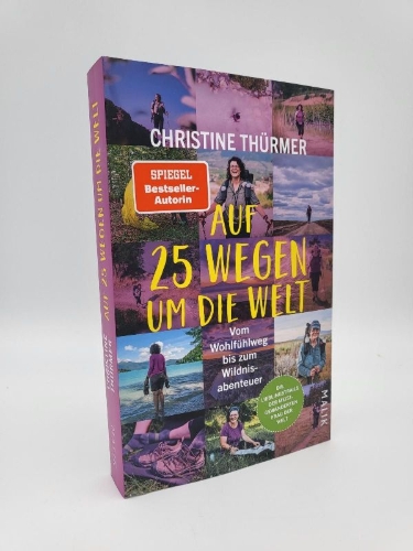 Buchcover und Innenansicht für das Buch: Auf 25 Wegen um die Welt