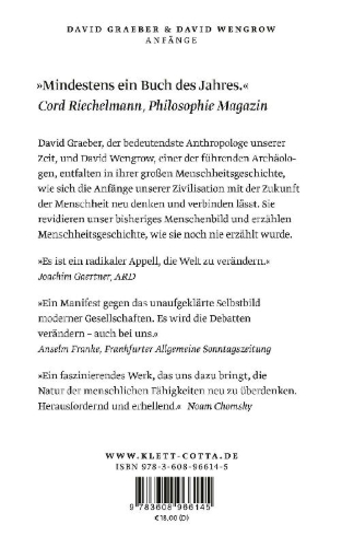Buchcover und Innenansicht für das Buch: The Dawn of Everything. A New History of Humanity