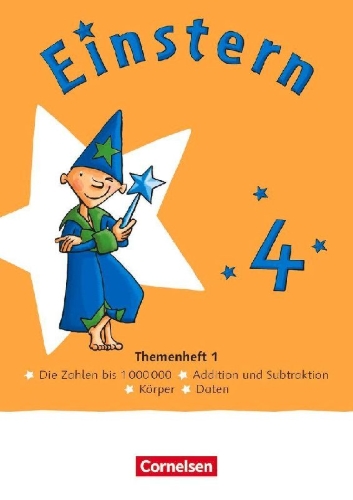 Buchcover und Innenansicht für das Buch: Einstern Mathematik 04. Themenheft 1 - Ausleihmaterial