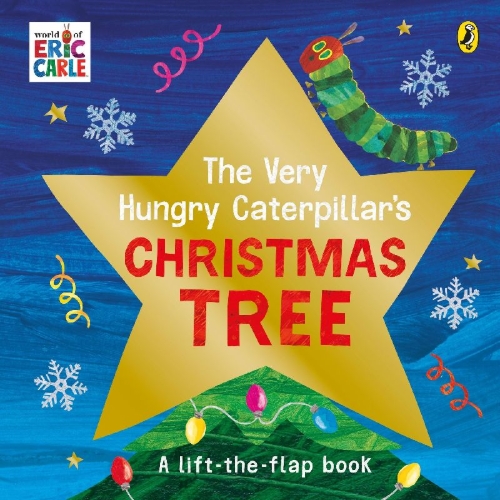 Buchcover und Innenansicht für das Buch: The Very Hungry Caterpillar's Christmas Tree