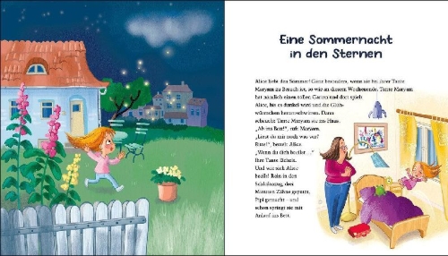 Buchcover und Innenansicht für das Buch: Warum-Geschichten zum Vorlesen - Vom Meeresgrund bis zur Milchstraße
