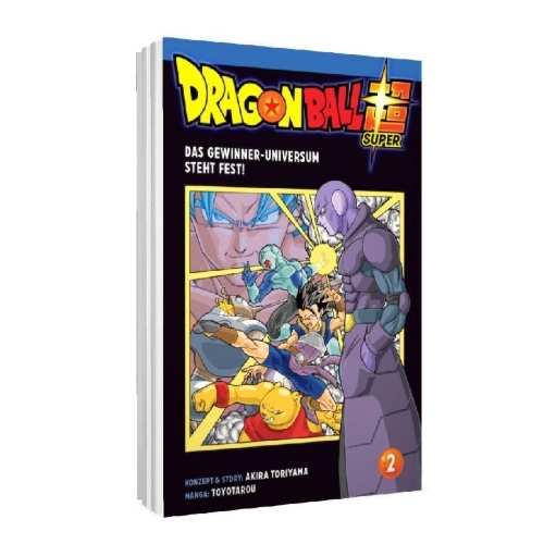 Buchcover und Innenansicht für das Buch: Dragon Ball Super