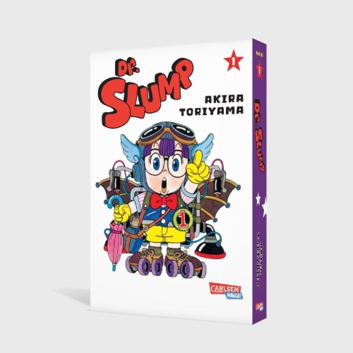 Buchcover und Innenansicht für das Buch: Dr. Slump