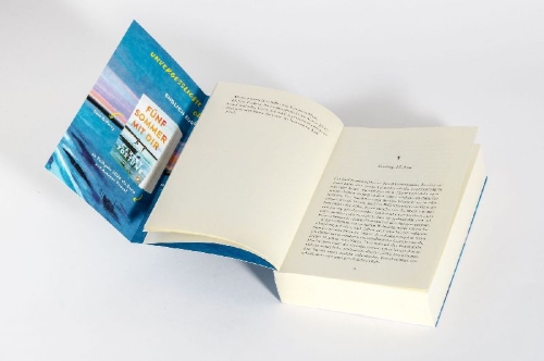 Buchcover und Innenansicht für das Buch: ONE GOLDEN SUMMER