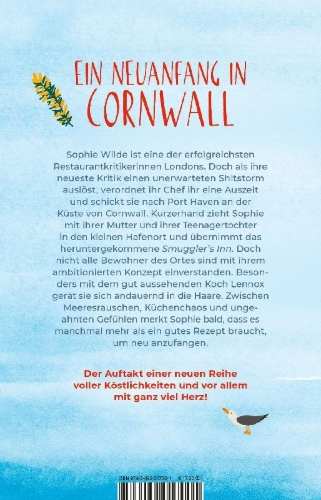Buchcover und Innenansicht für das Buch: A Taste of Cornwall: Eine Prise Liebe