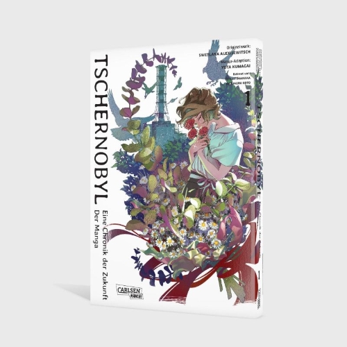 Buchcover und Innenansicht für das Buch: CHERNOBYL NO INORI