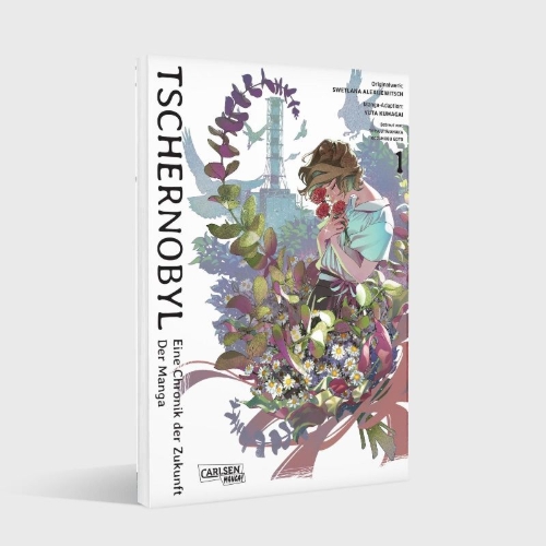 Buchcover und Innenansicht für das Buch: CHERNOBYL NO INORI