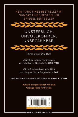 Buchcover und Innenansicht für das Buch: Circe