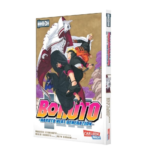 Buchcover und Innenansicht für das Buch: Boruto: Naruto next Generations