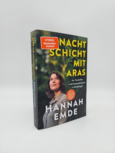 Buchcover und Innenansicht für das Buch: Nachtschicht mit Aras