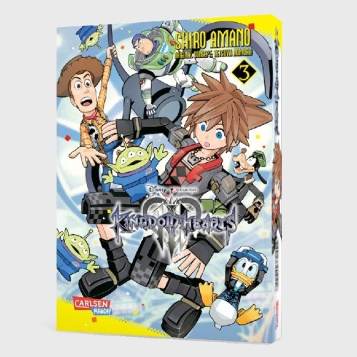 Buchcover und Innenansicht für das Buch: Kingdom Hearts III