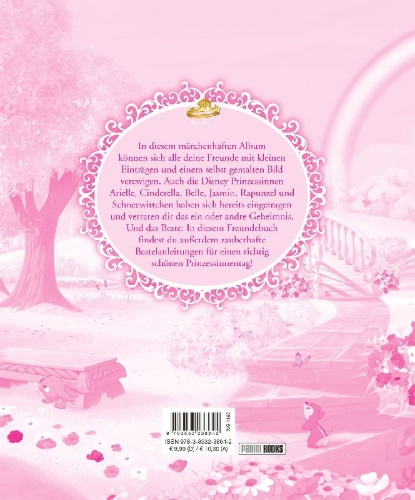 Buchcover und Innenansicht für das Buch: Disney Prinzessin: Meine ersten Freunde