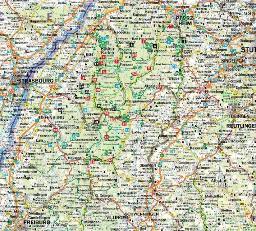 Buchcover und Innenansicht für das Buch: ErlebnisWandern mit Kindern Schwarzwald Nord