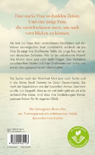 Buchcover und Innenansicht für das Buch: Mormor danset i regnet