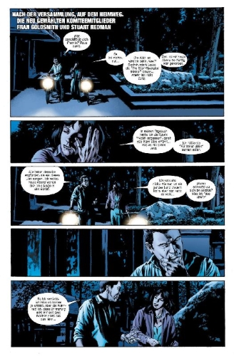 Buchcover und Innenansicht für das Buch: The Stand: No Man's Land #1-#5; The Stand: The Night has come #1-#6