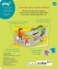 Buchcover und Innenansicht für das Buch: Play+ My first Magnetic Book: Match and Learn Colours