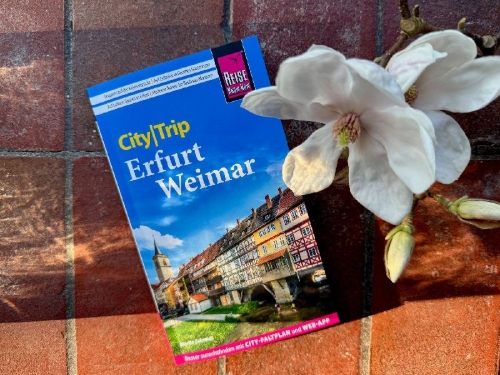Buchcover und Innenansicht für das Buch: Reise Know-How CityTrip Erfurt und Weimar