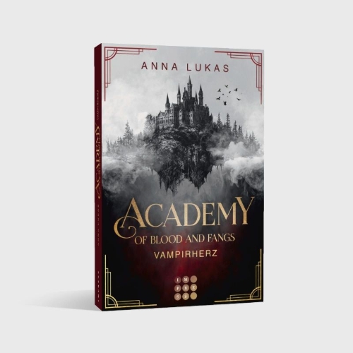 Buchcover und Innenansicht für das Buch: Academy of Blood and Fangs 1: Vampirherz