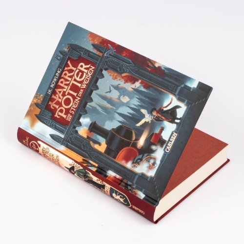 Buchcover und Innenansicht für das Buch: Harry Potter and the Philosopher's Stone