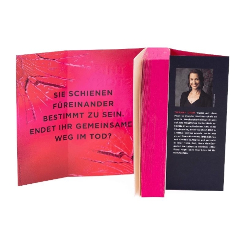Buchcover und Innenansicht für das Buch: This Story Might Save Your Life