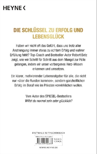 Buchcover und Innenansicht für das Buch: Willkommen im Reich der Fülle