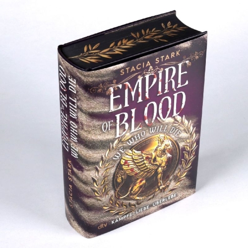 Buchcover und Innenansicht für das Buch: We Who Will Die (Empire of Blood #1)