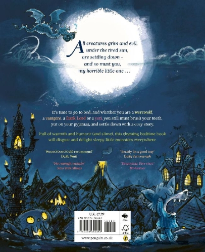 Buchcover und Innenansicht für das Buch: Sleep Tight, Disgusting Blob