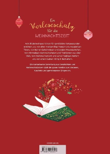 Buchcover und Innenansicht für das Buch: Sternenglanz und Weihnachtswunder