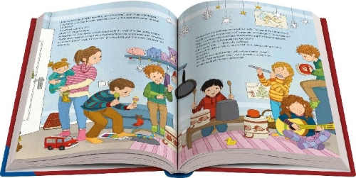 Buchcover und Innenansicht für das Buch: Sternenglanz und Weihnachtswunder