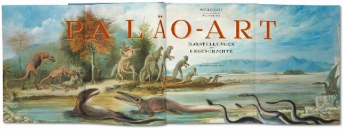 Buchcover und Innenansicht für das Buch: Paläo-Art