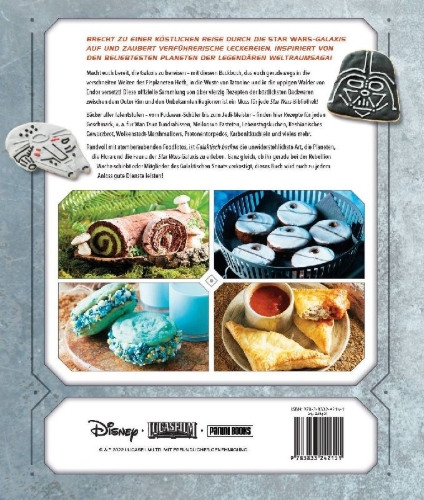 Buchcover und Innenansicht für das Buch: Star Wars: Galactic Baking