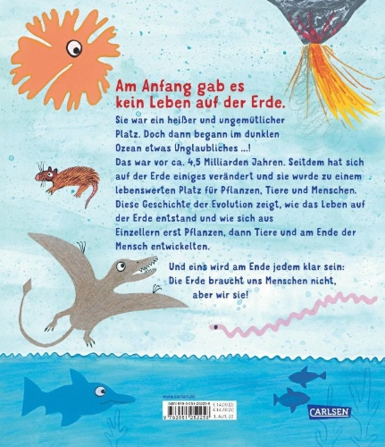 Buchcover und Innenansicht für das Buch: The story of life