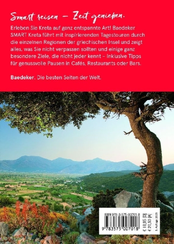 Buchcover und Innenansicht für das Buch: Baedeker SMART Reiseführer Kreta