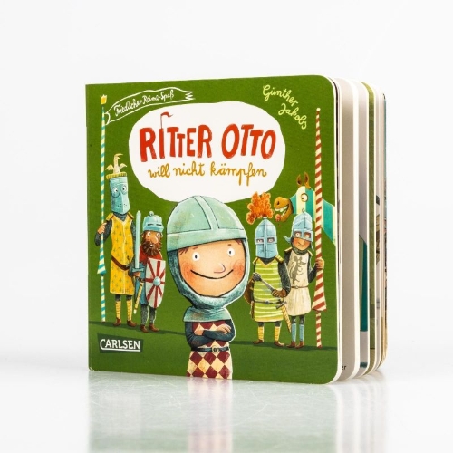 Buchcover und Innenansicht für das Buch: Ritter Otto will nicht kämpfen