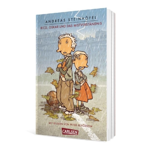 Buchcover und Innenansicht für das Buch: Rico, Oskar und das Mistverständnis (Rico und Oskar 5)