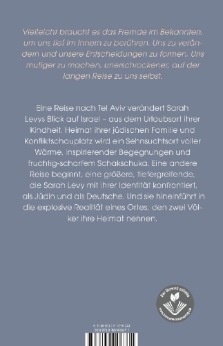 Buchcover und Innenansicht für das Buch: Fünf Wörter für Sehnsucht