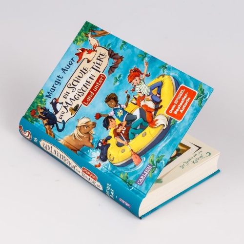 Buchcover und Innenansicht für das Buch: Die Schule der magischen Tiere Neuausgabe 16: Land unter!