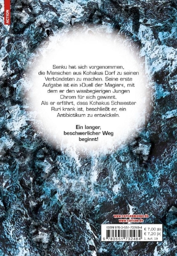 Buchcover und Innenansicht für das Buch: Dr. Stone