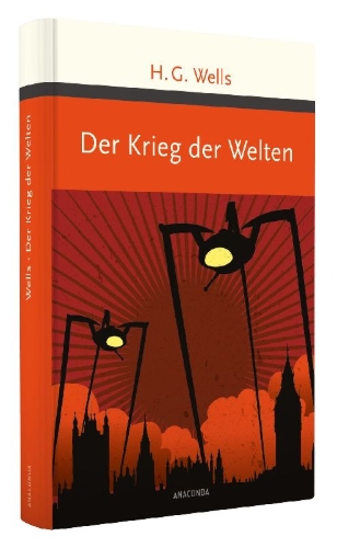 Buchcover und Innenansicht für das Buch: The War of the Worlds